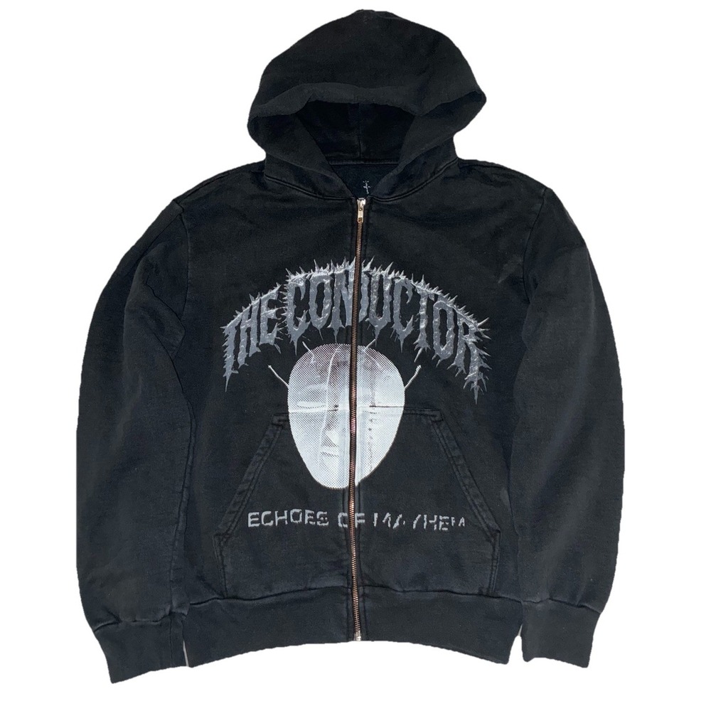 Travis‎ Scott Hoodie S Black The Conductor Echoes Of Mayhem Coachella 2025 NEW